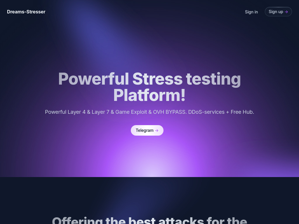 dreams-stresser.su (dreams-stresser.su)